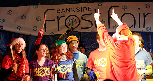 Bango samba, Bankside frost fair