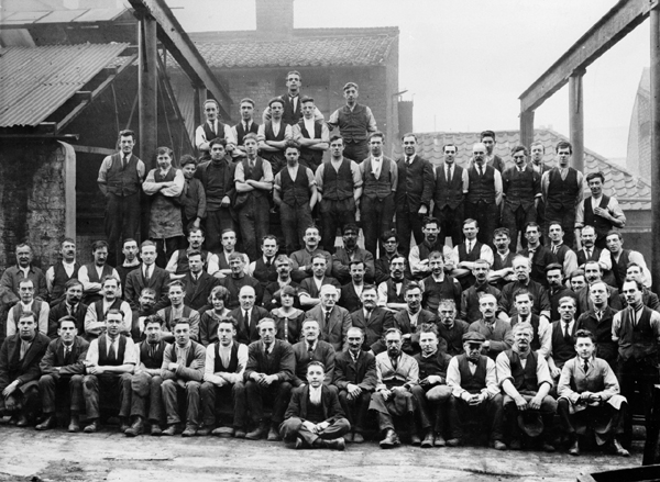 Staff at R & H Green and Silley Weir Ltd’s Blackwall establishment