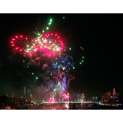Thames Festival fireworks